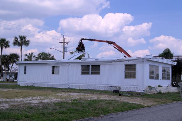 Mobile Home Demolition in Montgomery