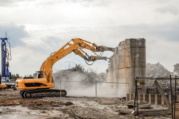 Silo Demolition in Montgomery