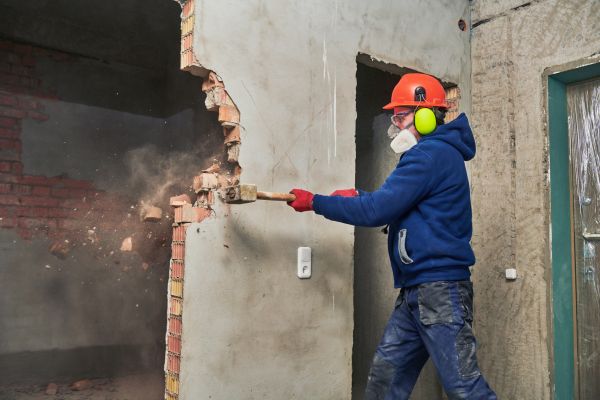 Concrete Wall Demolition in Montgomery