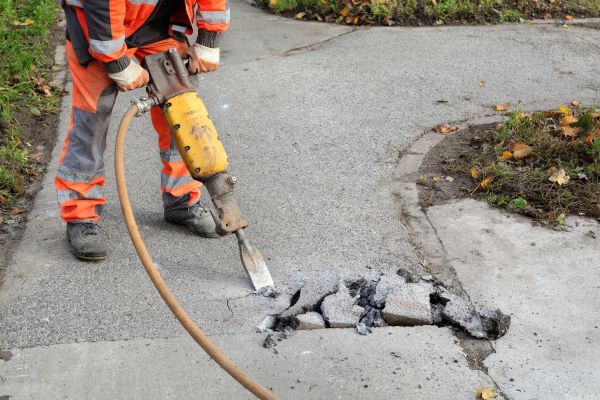 Concrete Sidewalk Removal in Montgomery