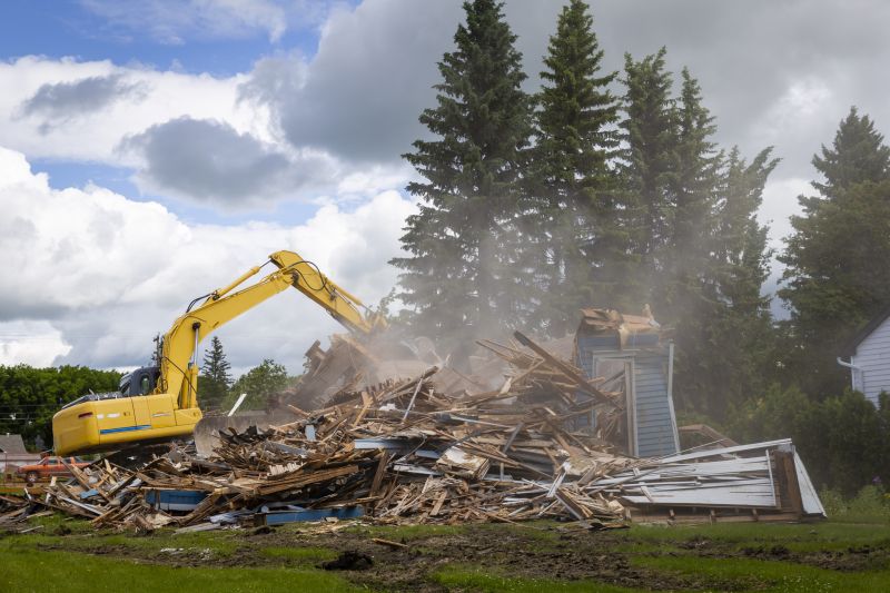 Demolition Equipment in Action