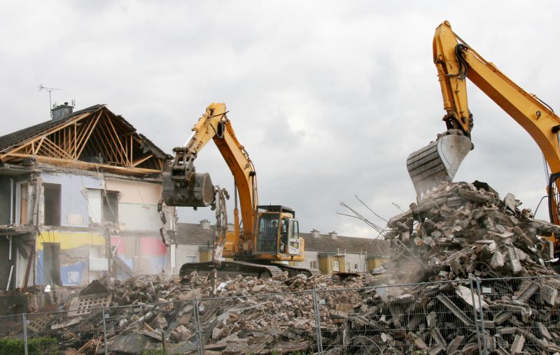Demolition Equipment in Action